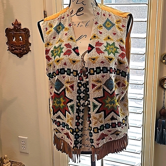 Beaded vest